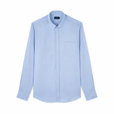 Paul & Shark Camicia In Cotone Summer Oxford In Azzurro