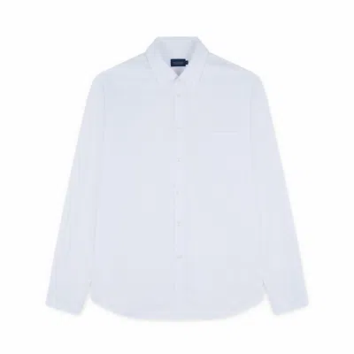 Paul & Shark Camicia In Cotone Summer Oxford In Bianco