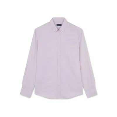 Paul & Shark Camicia In Cotone Summer Oxford In Rosa Chiaro