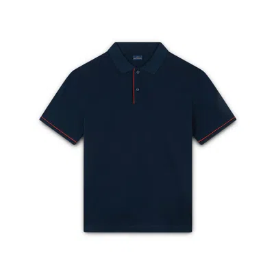 Paul & Shark Polo In Cotone Jersey Supima® In Blu