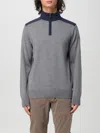 Paul & Shark Wool Sweater With Typhoon Insert In Beige