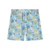 Paul & Shark Costume Da Bagno Con Stampa Capri In Stampa Palme Capri