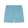 Paul & Shark Costume Da Bagno Con Stampa Effetto Lino In Acqua