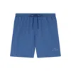 Paul & Shark Costume Da Bagno Con Stampa Logo Reflective In Avio