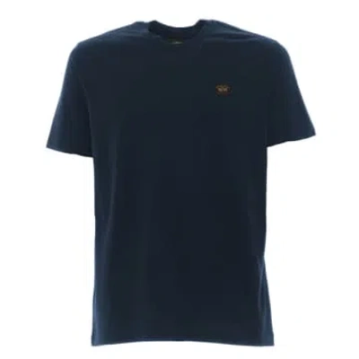 Paul & Shark T-shirt For Man C0p1002 013 In Black