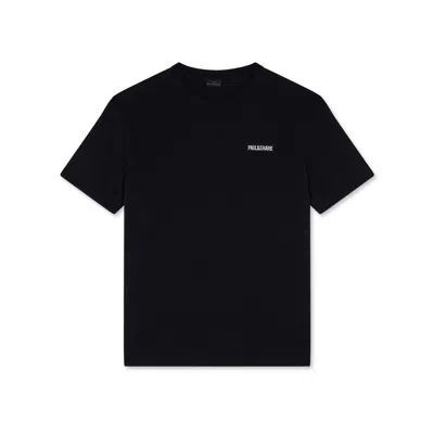 Paul & Shark T-shirt In Jersey Di Cotone Con Stampe Grafiche In Nero