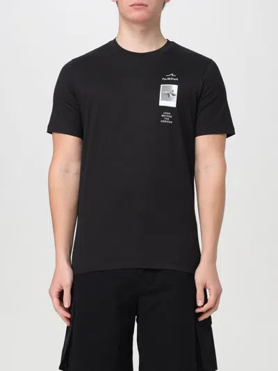 PAUL & SHARK T-SHIRT PAUL & SHARK MEN COLOR BLACK,F23412002