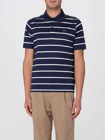 Paul & Shark Polo Shirt  Men Color Blue