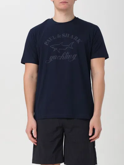 Paul & Shark T-shirt  Men Color Blue