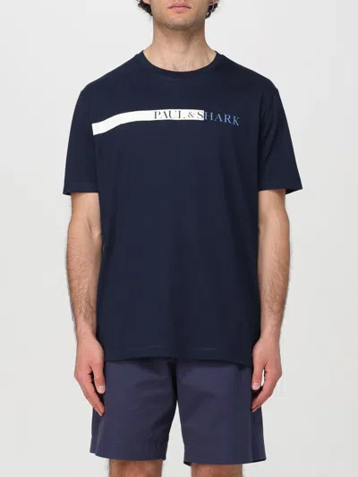 Paul & Shark T-shirt  Men Color Navy