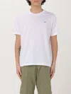 Paul & Shark Logo Patch Cotton T-shirt Clothing In White
