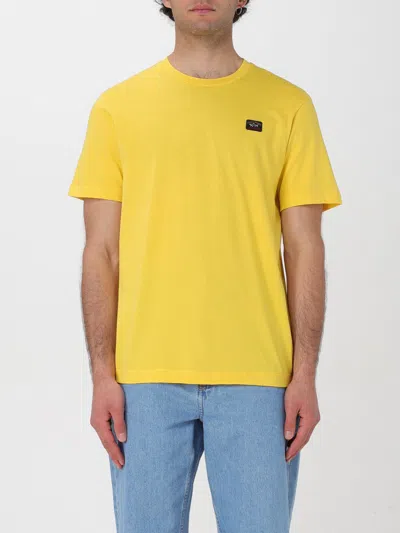Paul & Shark T-shirt  Men Color Yellow