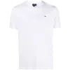 Paul & Shark Logo Patch Cotton T-shirt Clothing In White