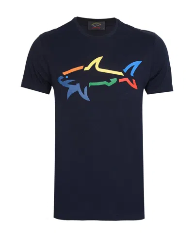Paul & Shark T-shirt With Round Neck And Short Sleeves In Black