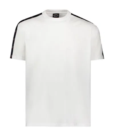 Paul & Shark T-shirt With Round Neck And Short Sleeves In White