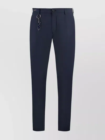 PAUL & SHARK TECHNICAL-NYLON PANTS WITH REMOVABLE KEY RING