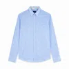 Paul & Shark Camicia In Cotone Operato In Azzurro
