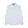 Paul & Shark Camicia In Cotone Operato In Bianco