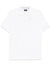 Paul & Shark Polo In Jersey Di Cotone Con Logo Ricamato In White