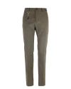 Paul & Shark Trousers With Moleskin Drawstring In 423brown