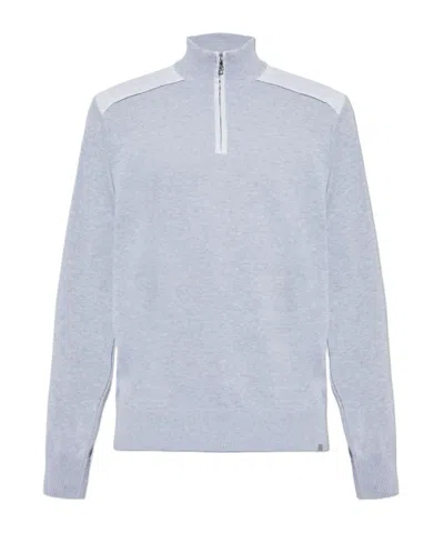PAUL & SHARK PANEL-DETAIL JUMPER