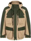 Paul & Shark Two-tone Sport Jacket In Braun