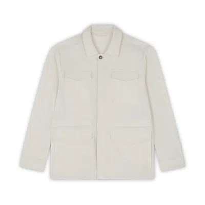 Paul & Shark Field Jacket Typhoon® Platinum Cashmere In Beige