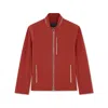Paul & Shark Giubbotto Typhoon® Re-4x4 Stretch Con Dettagli In Alcantara® In Rosso