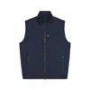 Paul & Shark Gilet Typhoon® Re-4x4 Stretch Con Dettagli In Alcantara® In Blu