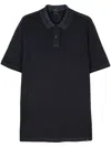 Paul & Shark Relaxed-fit Short Sleeve Polo With Classic Collar In Blau
