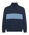 Paul & Shark Virgin Wool Sweater In Blue