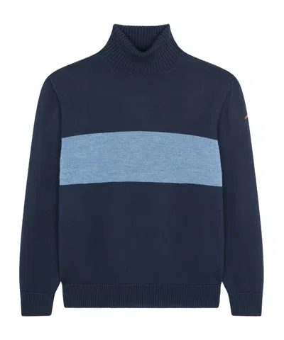 Paul & Shark Virgin Wool Sweater In Black