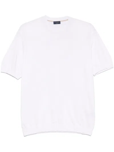 Paul & Shark White Crew Neck Sweater