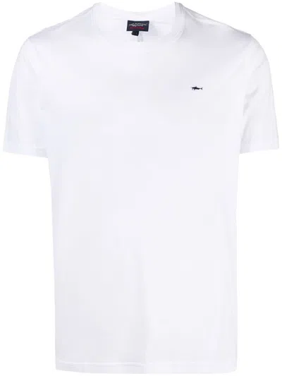 Paul & Shark White Shark Logo Jersey T-shirt