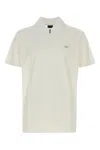 Shop Paul & Shark White Short Sleeves Logo Polo