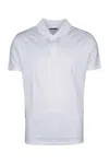 Paul & Shark White Short Sleeves Solid Polo