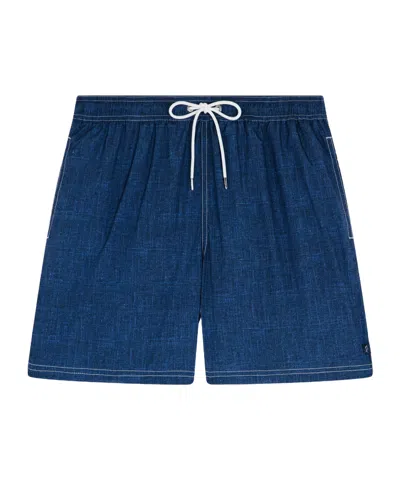 Paul & Shark Wide Leg Shorts In Blue