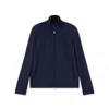 Paul & Shark Bomber In Lana E Seta In Blu