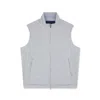 Paul & Shark Gilet In Lana E Seta In Grigio Medio