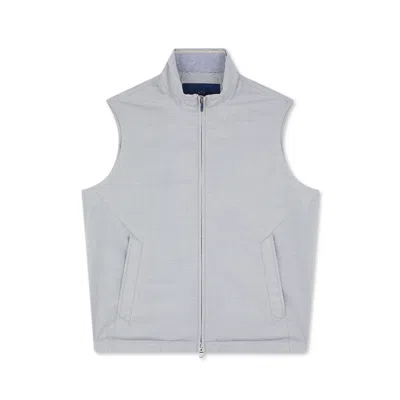 Paul & Shark Gilet In Lana E Seta In Grigio Medio