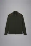 PAUL & SHARK WOOL FULL ZIP SWEATER WITH ICONIC BADGE