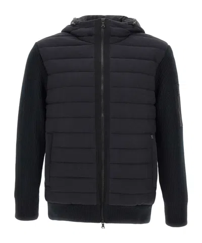 Paul & Shark Wool Jacket In Black
