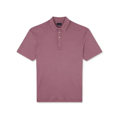 Paul & Shark Polo X-soft In Jersey In Rosso Rosato