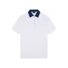 Paul & Shark Piqué Polo Shirt In Bianco