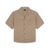 Paul & Shark Camicia X-soft In Tencel In Cappuccino