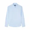 Paul & Shark Camicia X-soft Con Micro-stampa In Bianco Quadri Azzurri