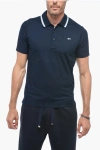 Paul & Shark 3-buttons Cotton Polo Shirt With Metal Logo