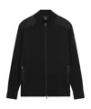 Paul & Shark Zipped Jacket In Black