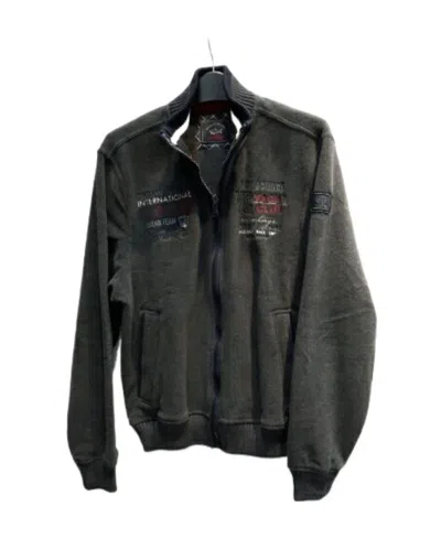 Paul & Shark Zipper Casual Jacket In Black