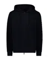Paul & Shark Zipper Hooded Casual Jacket In Black